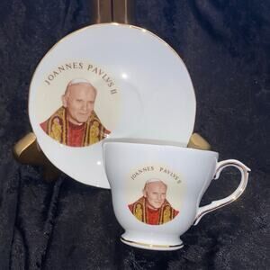 Pope Joannes Pavlvs ll Papal Visit Canada 1984 Duchess Bone China John Paul ll